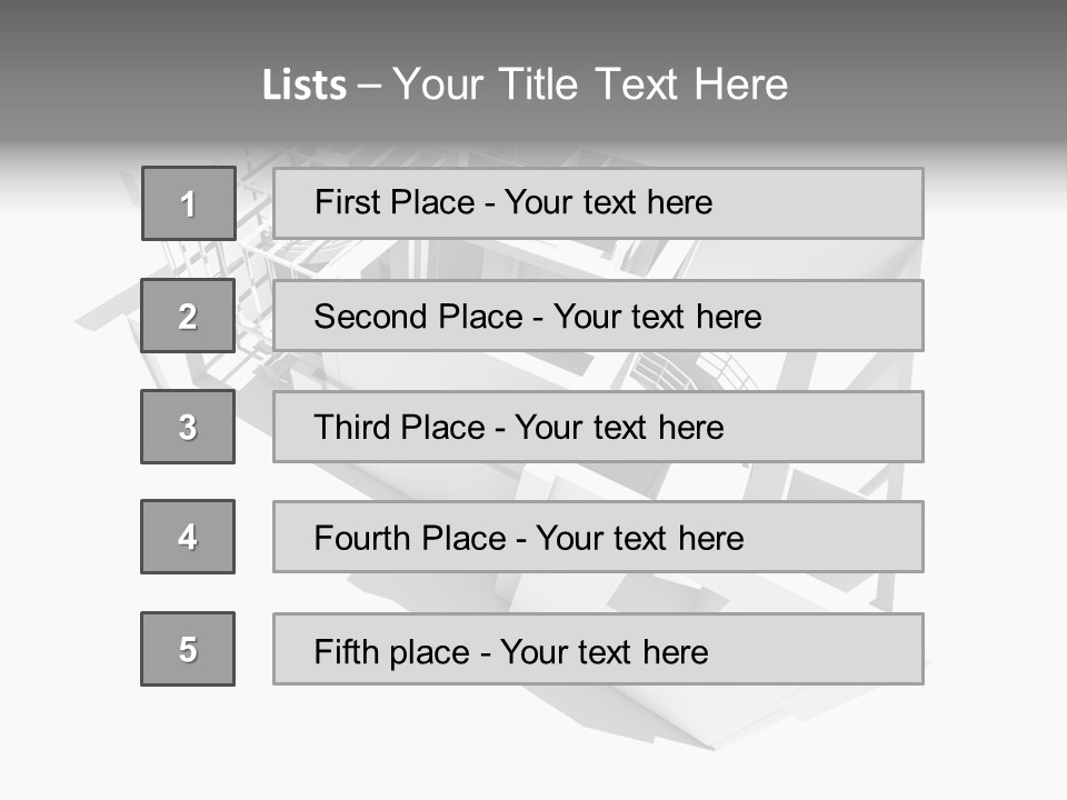 Structure Floor Architectural PowerPoint Template