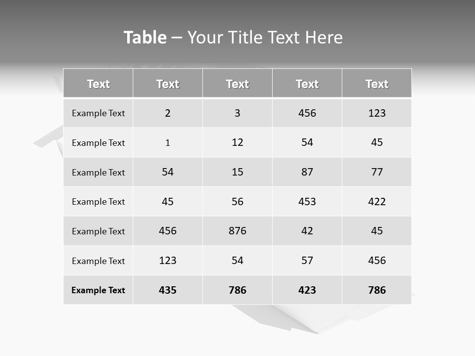 Structure Floor Architectural PowerPoint Template