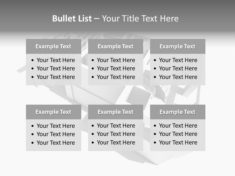 Structure Floor Architectural PowerPoint Template
