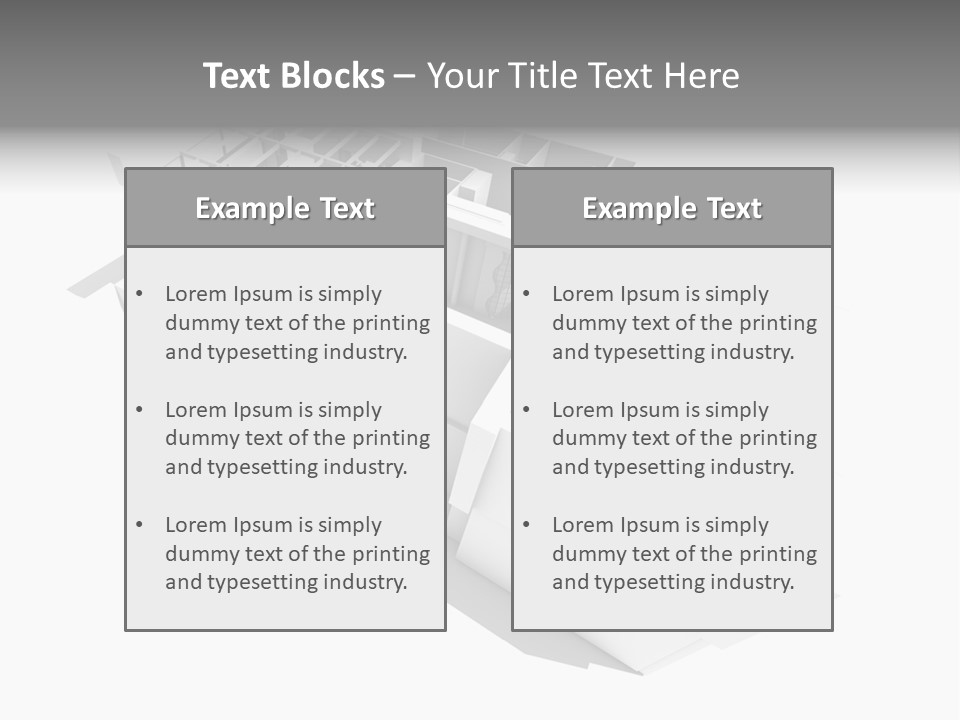 Structure Floor Architectural PowerPoint Template