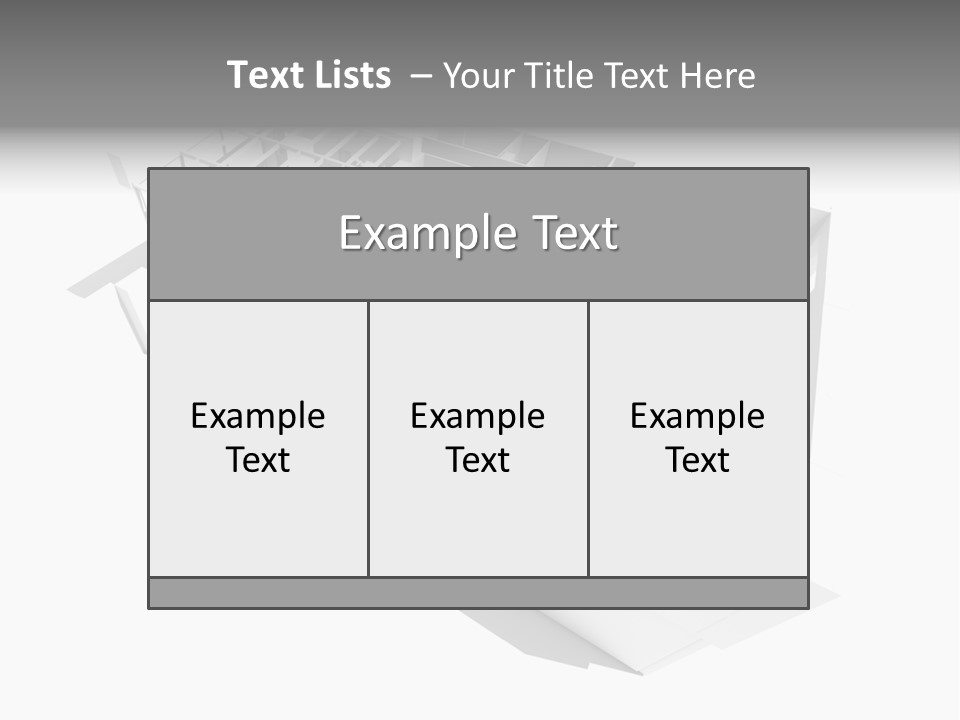 Structure Floor Architectural PowerPoint Template