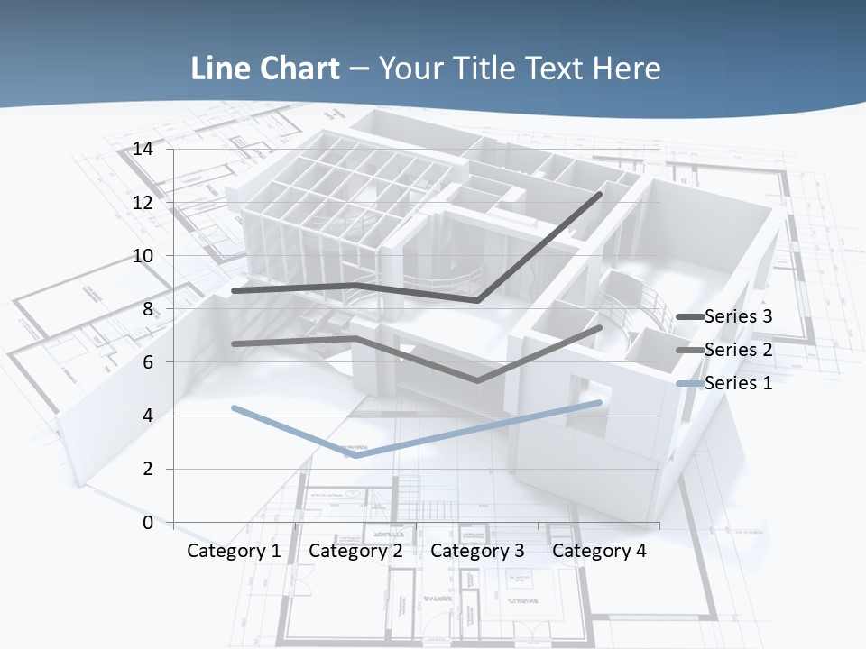 Pavilion Renovation Drawing PowerPoint Template
