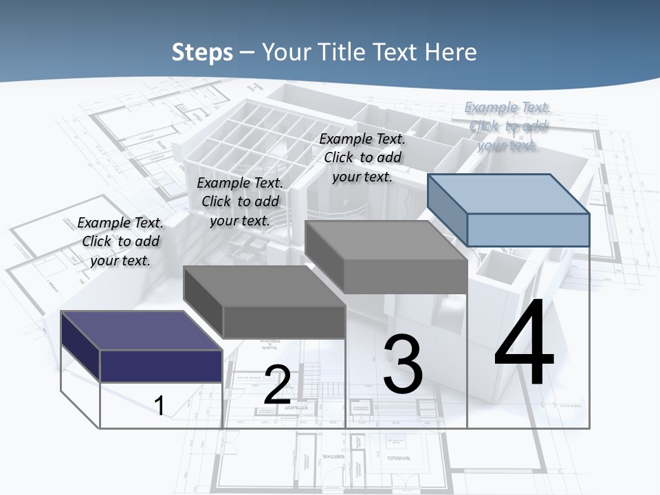 Pavilion Renovation Drawing PowerPoint Template