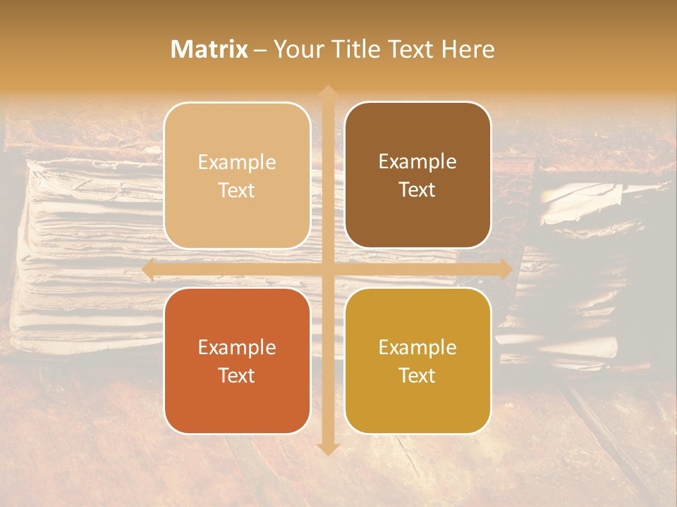 Grunge Brown Christianity PowerPoint Template