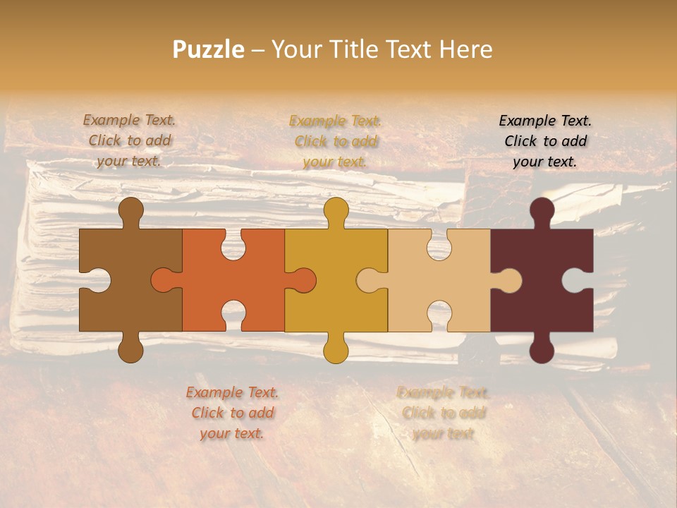 Grunge Brown Christianity PowerPoint Template