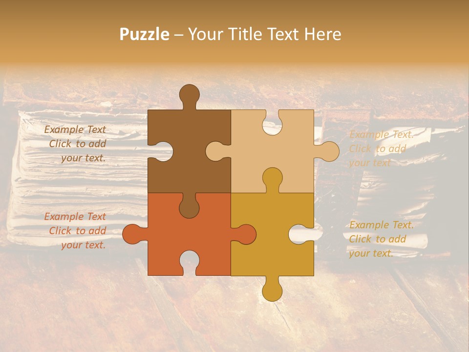 Grunge Brown Christianity PowerPoint Template