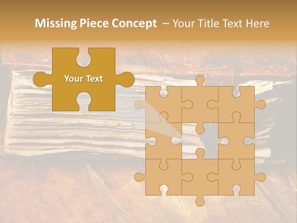 Grunge Brown Christianity PowerPoint Template