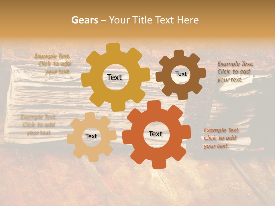 Grunge Brown Christianity PowerPoint Template