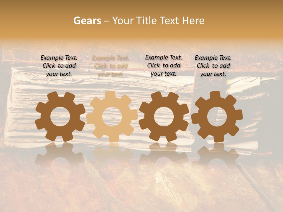 Grunge Brown Christianity PowerPoint Template