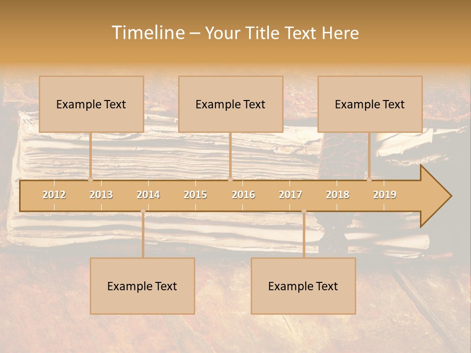 Grunge Brown Christianity PowerPoint Template