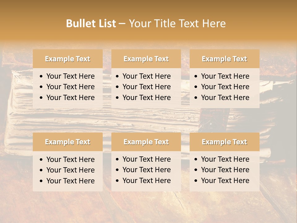 Grunge Brown Christianity PowerPoint Template