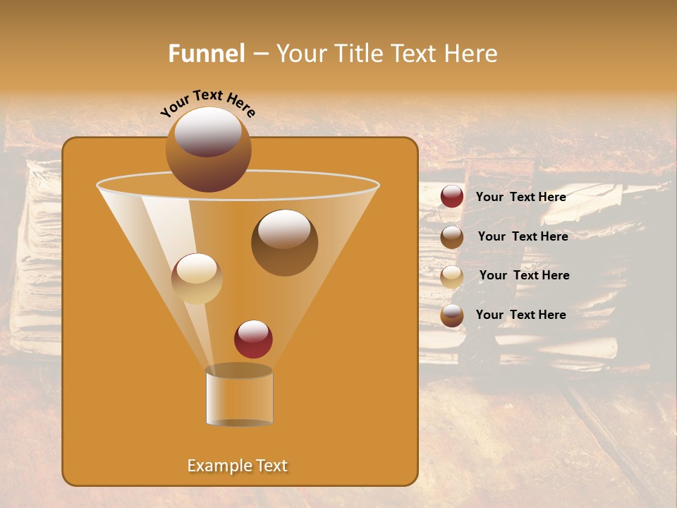 Grunge Brown Christianity PowerPoint Template