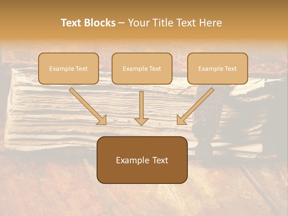 Grunge Brown Christianity PowerPoint Template