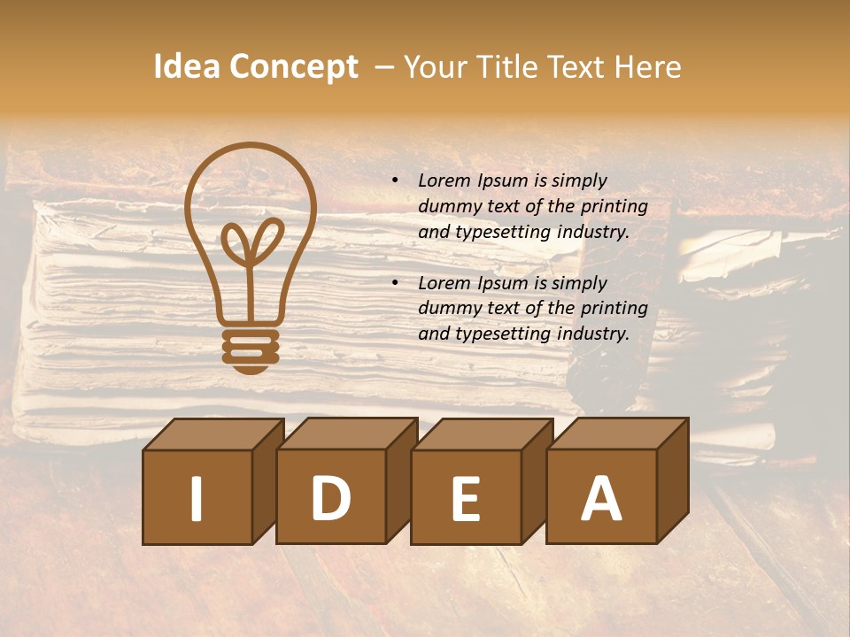 Grunge Brown Christianity PowerPoint Template