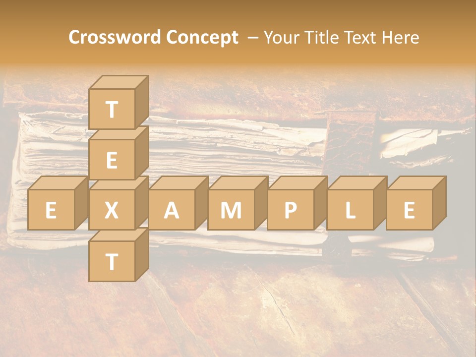 Grunge Brown Christianity PowerPoint Template