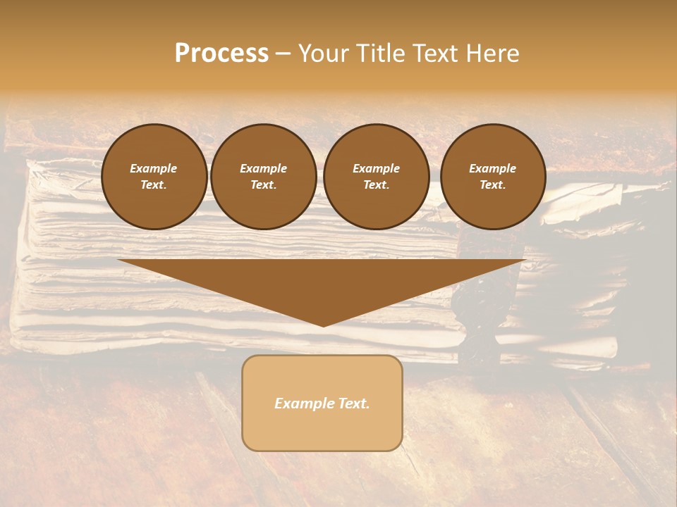 Grunge Brown Christianity PowerPoint Template
