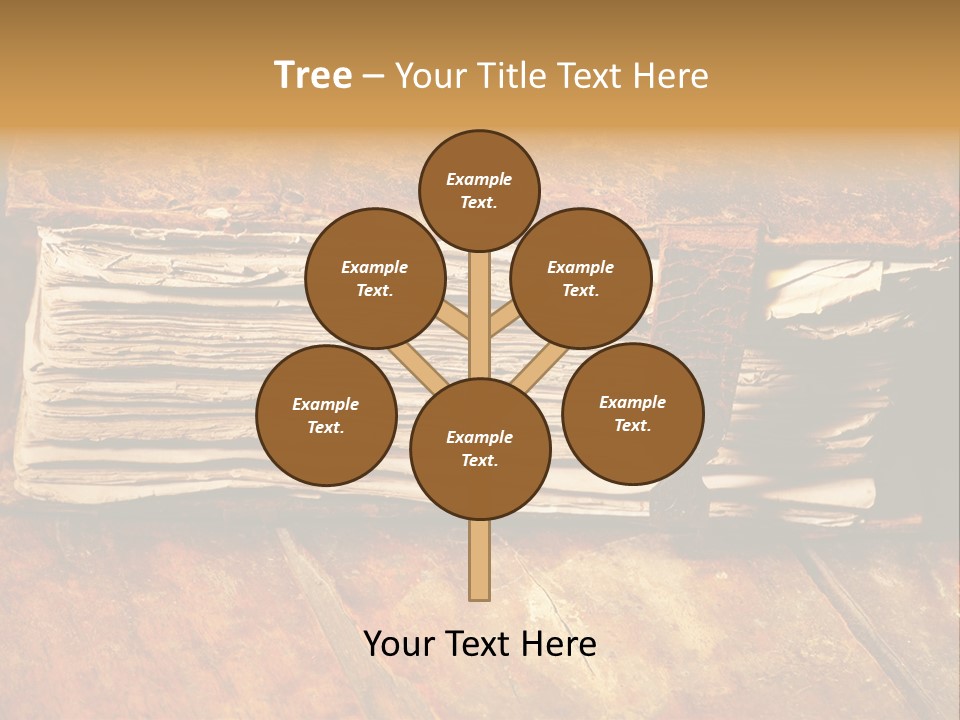 Grunge Brown Christianity PowerPoint Template