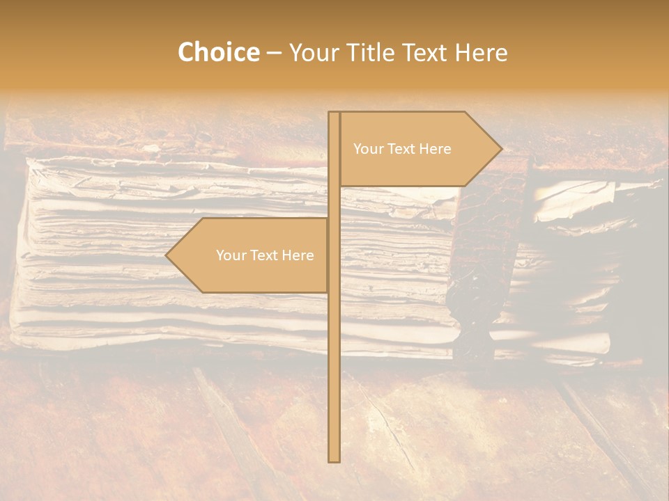 Grunge Brown Christianity PowerPoint Template