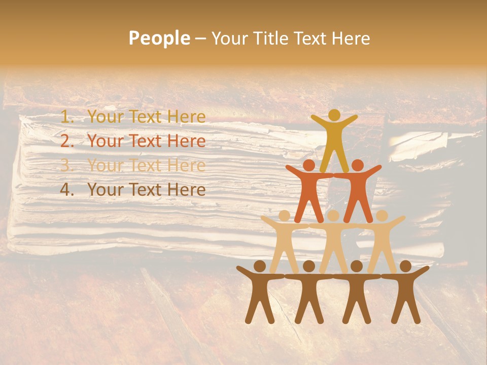 Grunge Brown Christianity PowerPoint Template