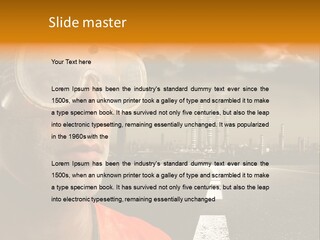 City Construction Effort PowerPoint Template