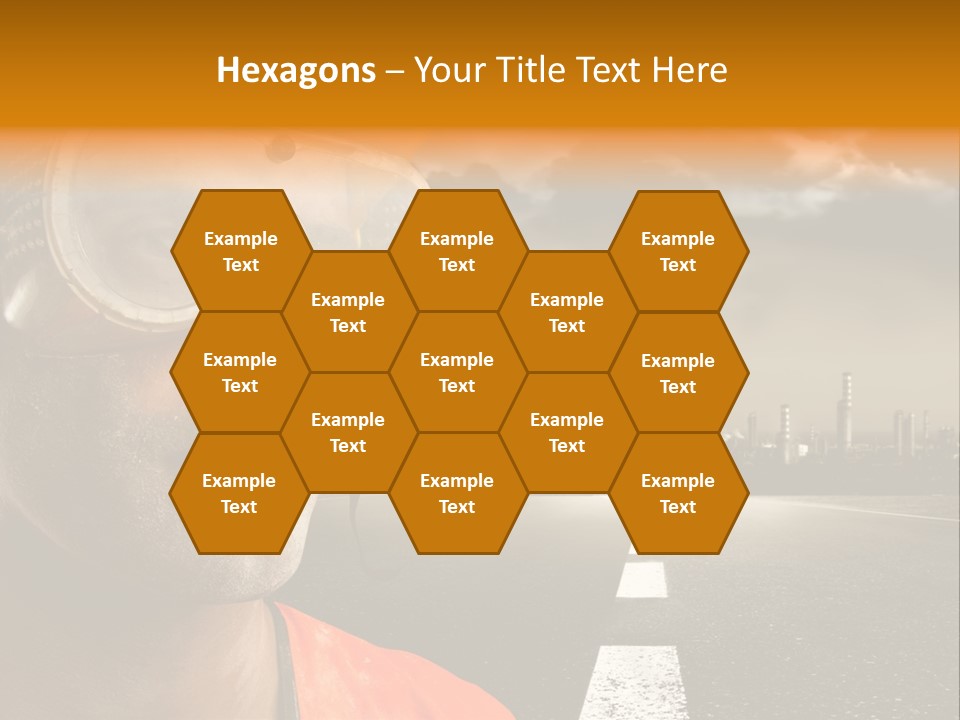 City Construction Effort PowerPoint Template