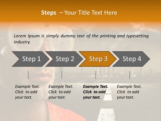 City Construction Effort PowerPoint Template