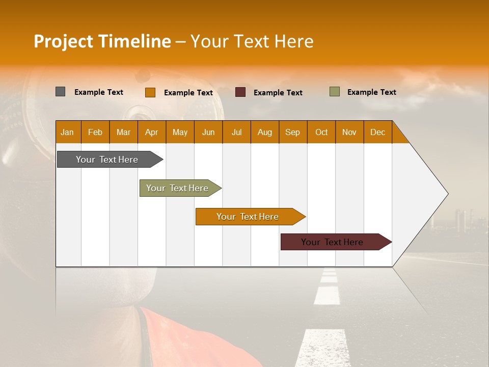 City Construction Effort PowerPoint Template