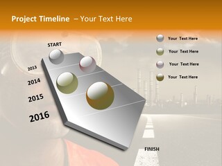 City Construction Effort PowerPoint Template