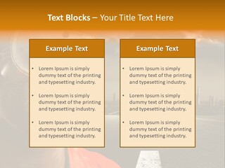 City Construction Effort PowerPoint Template