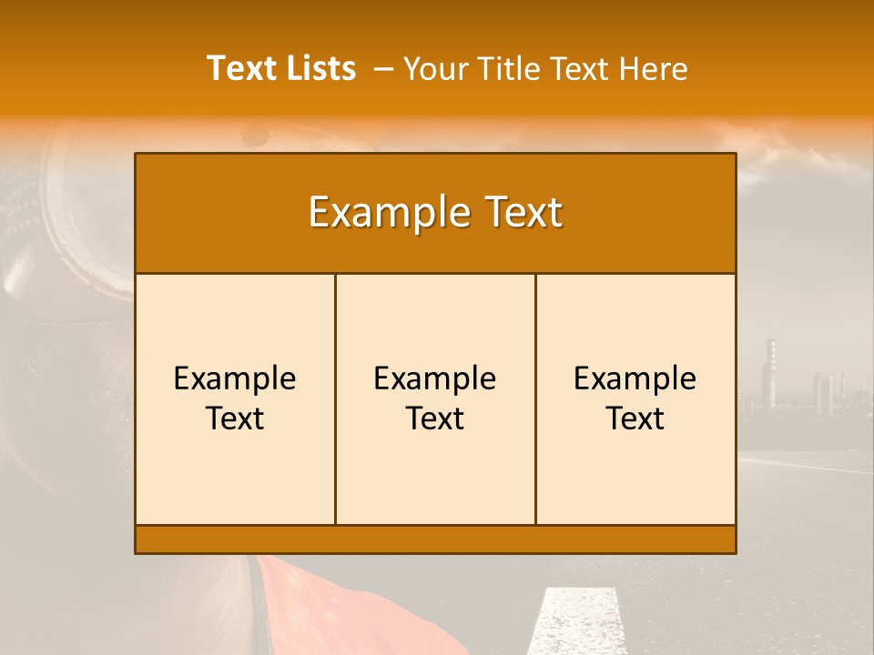 City Construction Effort PowerPoint Template