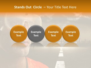 City Construction Effort PowerPoint Template