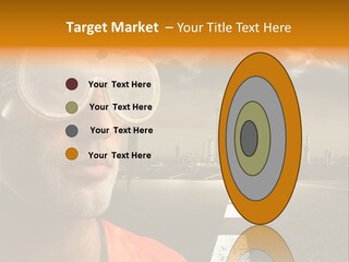 City Construction Effort PowerPoint Template