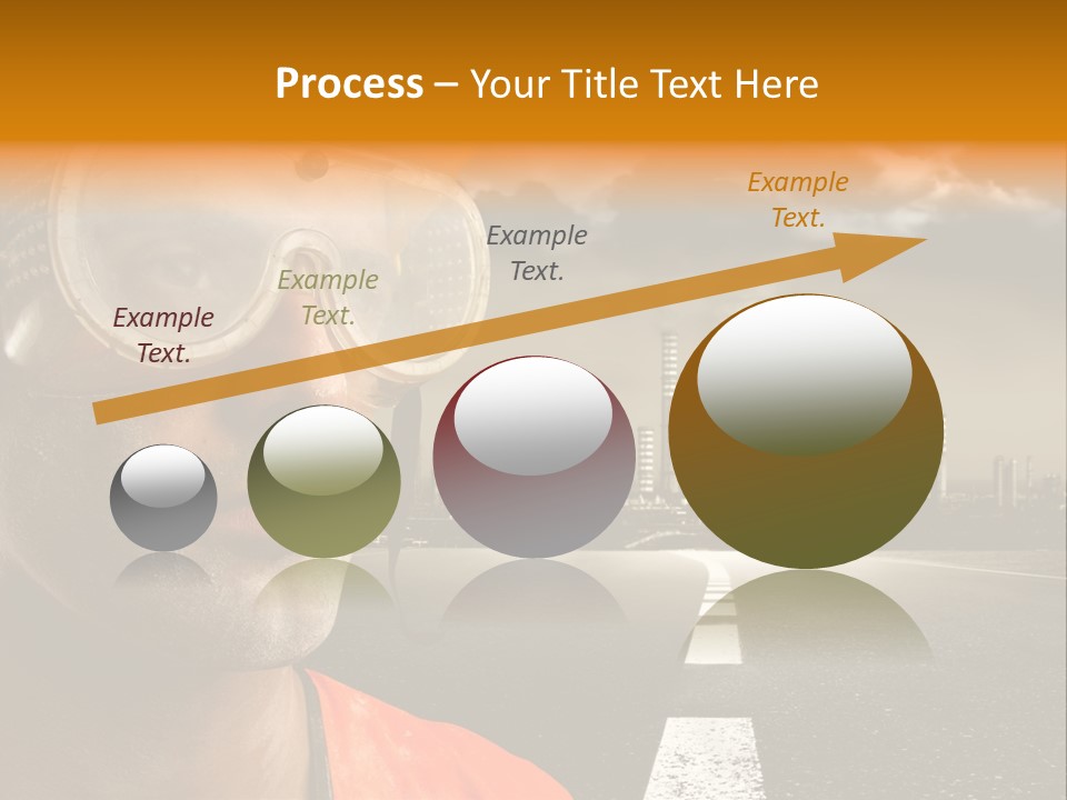 City Construction Effort PowerPoint Template