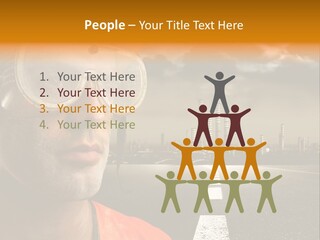 City Construction Effort PowerPoint Template