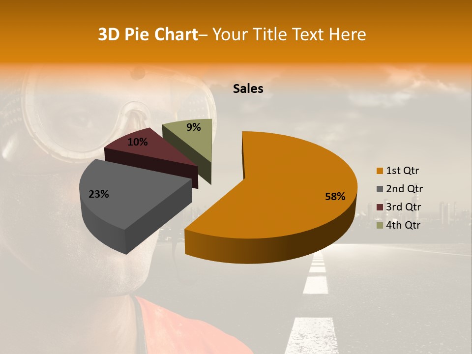 City Construction Effort PowerPoint Template