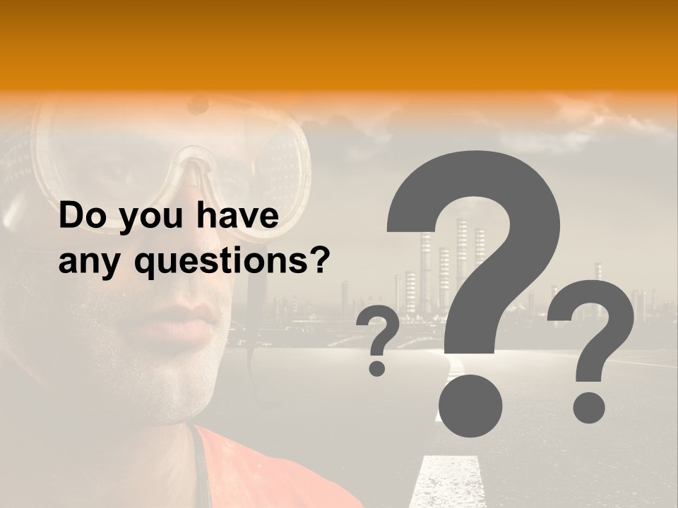 City Construction Effort PowerPoint Template