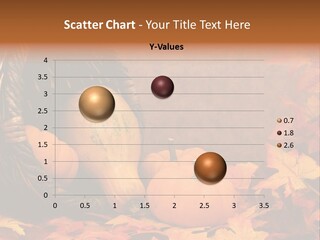 Object Outside Orange PowerPoint Template