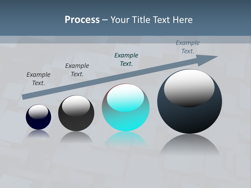 White Block Pattern PowerPoint Template