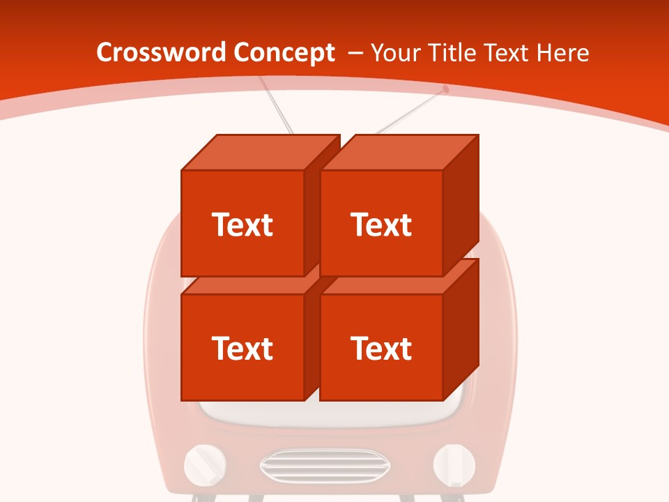Optical Broadcasting Antenna PowerPoint Template