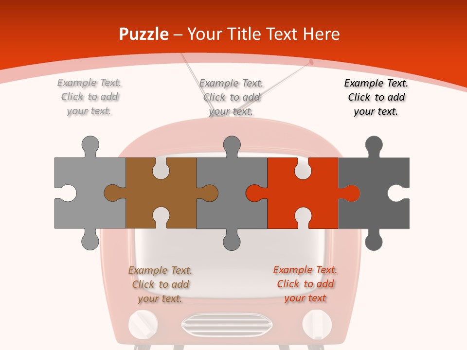 Optical Broadcasting Antenna PowerPoint Template