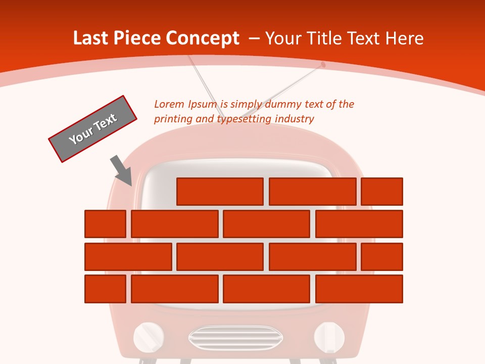 Optical Broadcasting Antenna PowerPoint Template