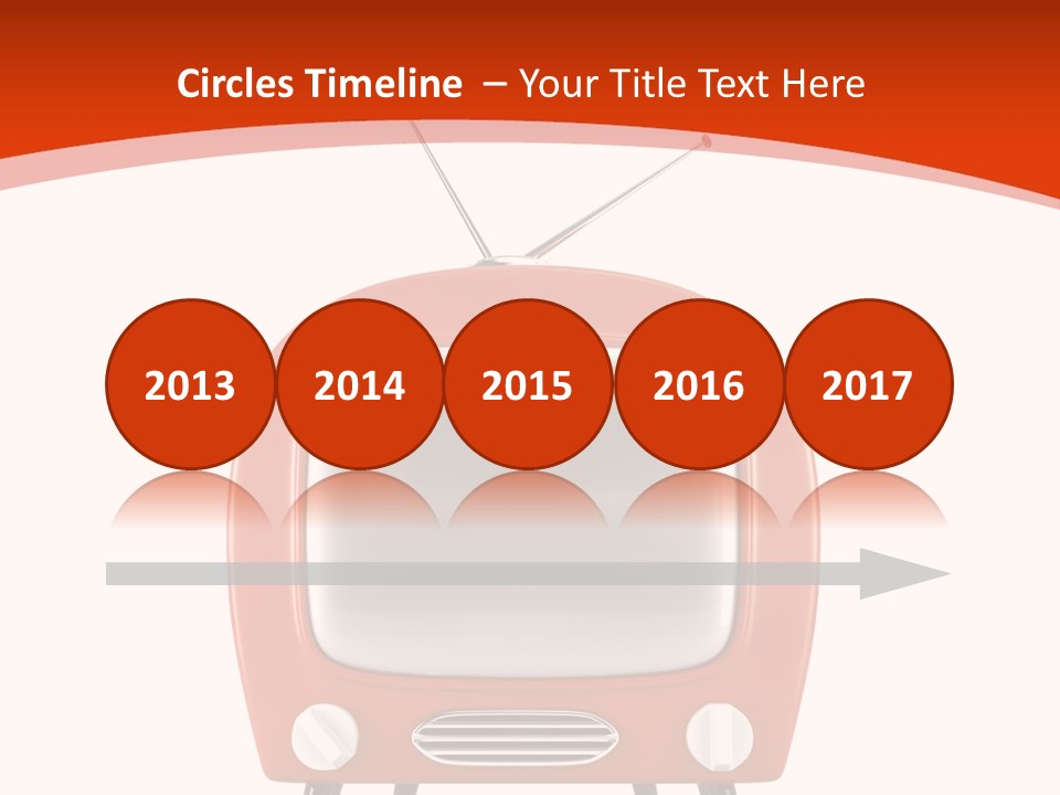 Optical Broadcasting Antenna PowerPoint Template