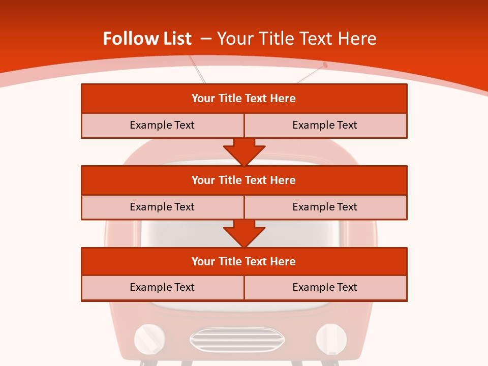 Optical Broadcasting Antenna PowerPoint Template