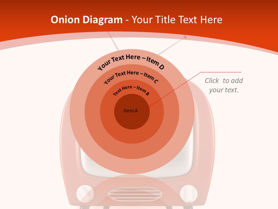 Optical Broadcasting Antenna PowerPoint Template
