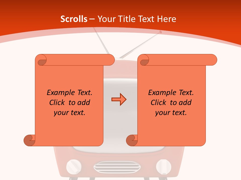 Optical Broadcasting Antenna PowerPoint Template