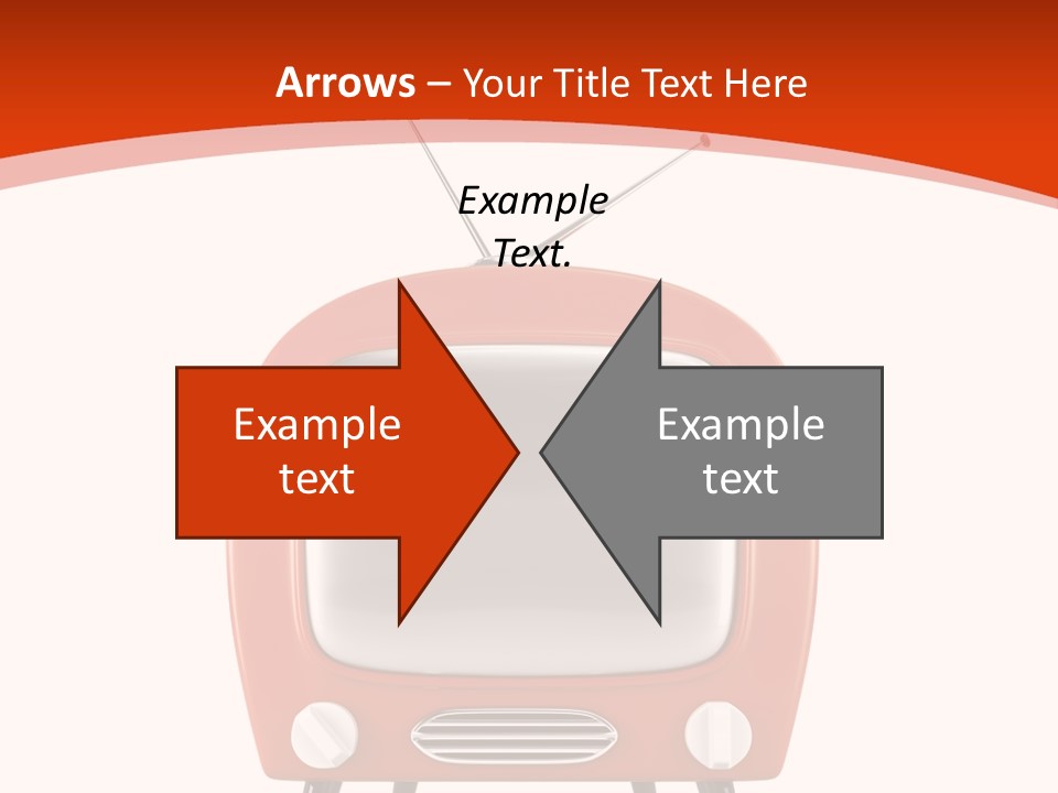 Optical Broadcasting Antenna PowerPoint Template