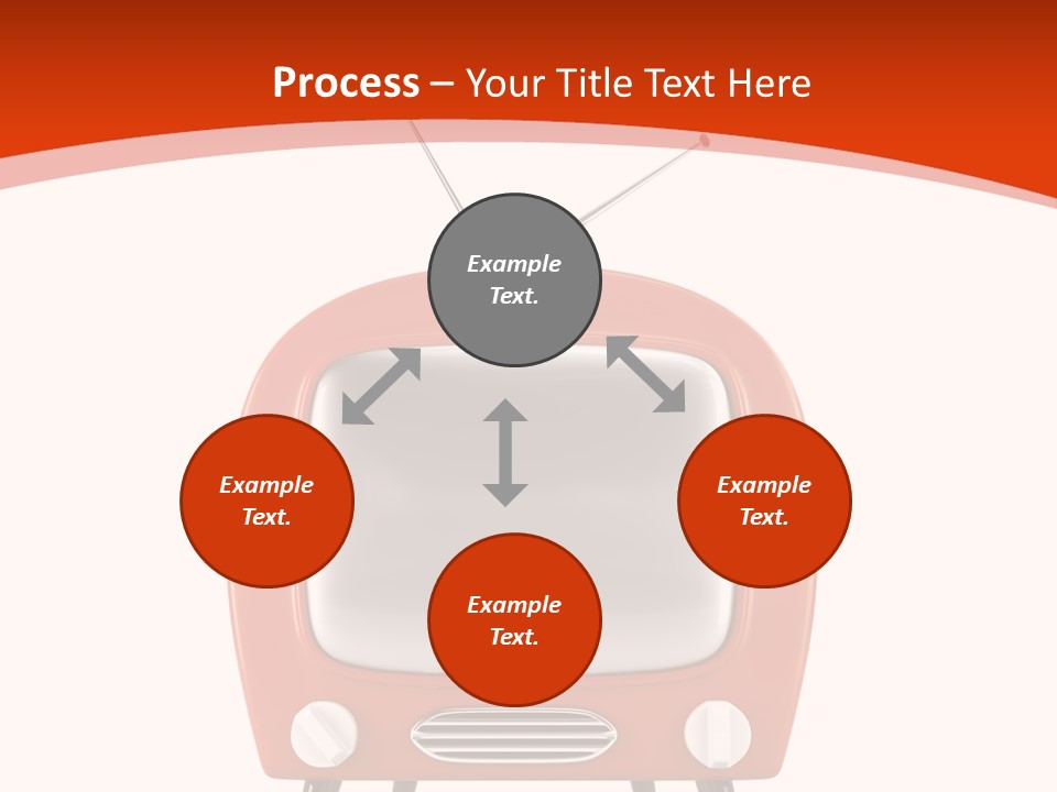 Optical Broadcasting Antenna PowerPoint Template