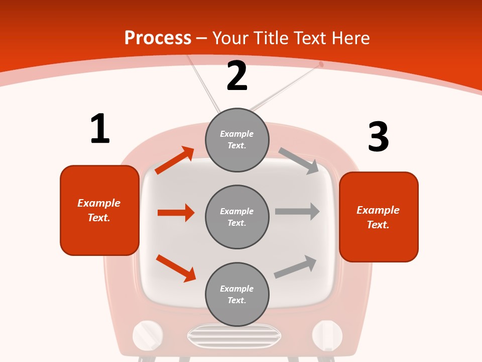Optical Broadcasting Antenna PowerPoint Template