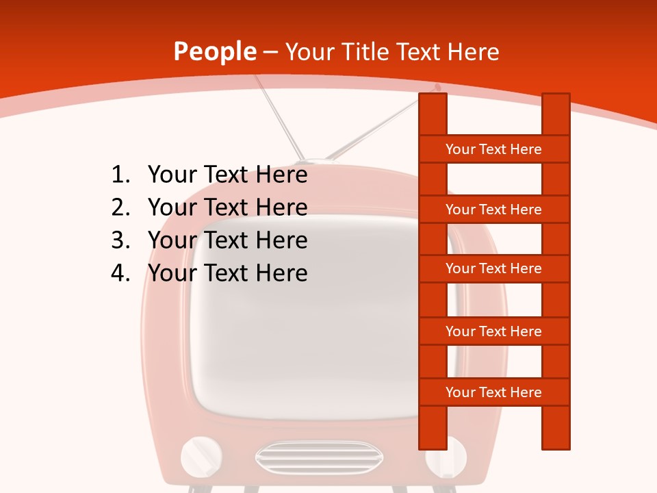 Optical Broadcasting Antenna PowerPoint Template