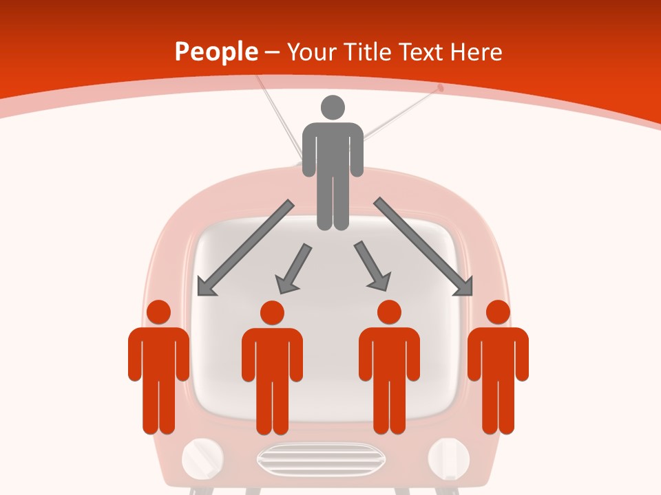 Optical Broadcasting Antenna PowerPoint Template